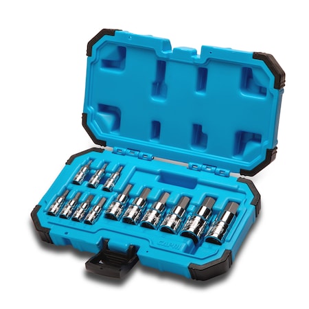 Capri Tools Advanced Series Metric Hex Bit Socket Set, 13 pcs CP30002ADV
